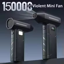 Professional Blower - 450,000 RPM Violent Jet Fan with Brushless Motor