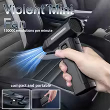 Professional Blower - 450,000 RPM Violent Jet Fan with Brushless Motor