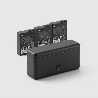DJI Osmo action batteries and charger